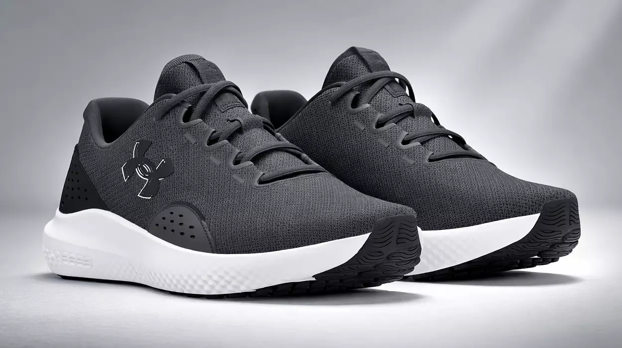 Chollo Zapatillas Under Armour Charged Surge 4 grises para hombre para hombre por sólo 27,99€ (-53%)