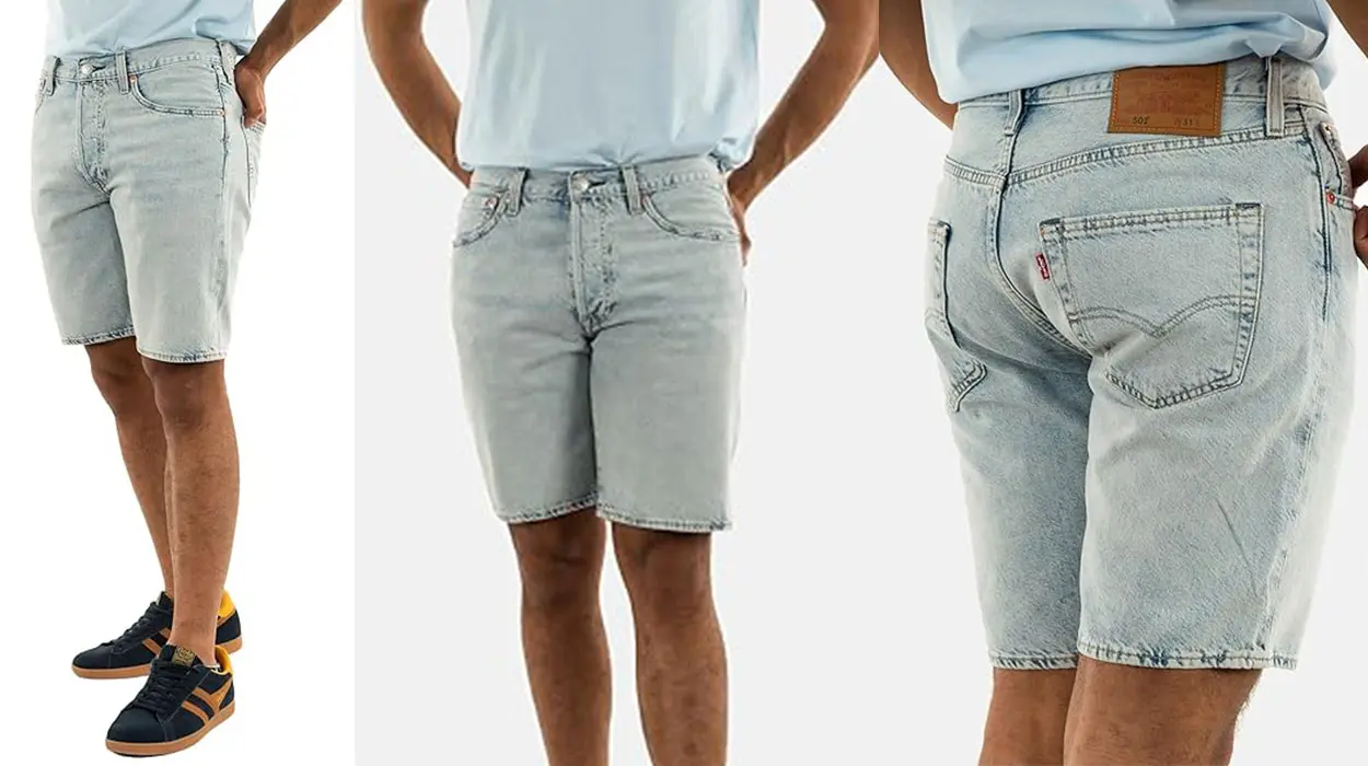 Chollo Pantalones cortos vaqueros Levi’s 501 Original para hombre por sólo 30,83€ con envío gratis (-53%)