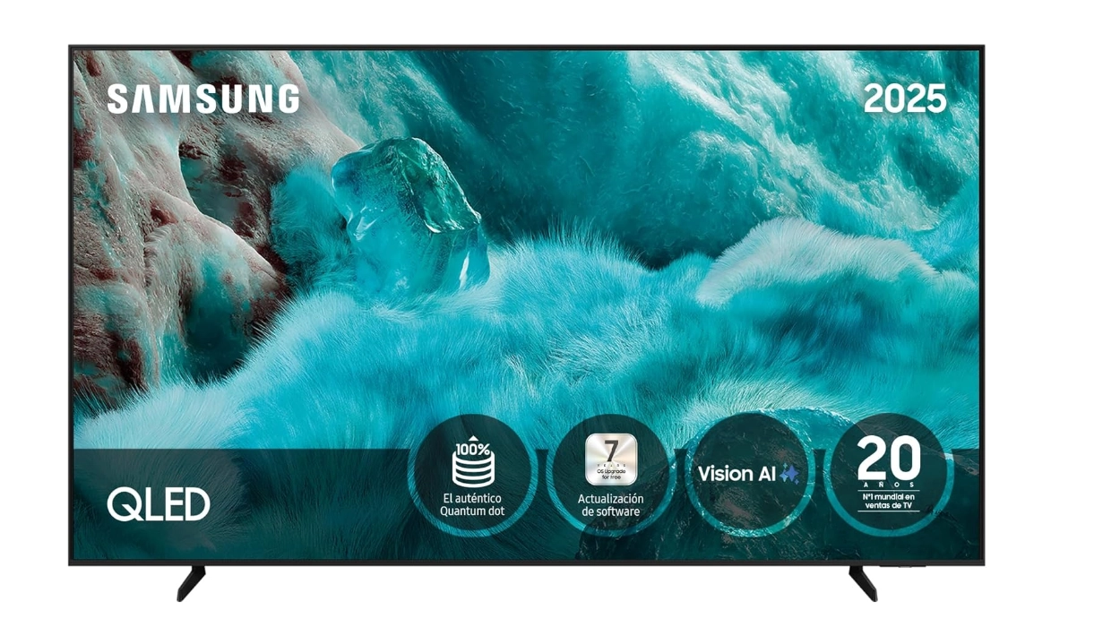 ¿Cine en casa por 449€? Amazon revienta el precio de la Smart TV Samsung QLED de 65″ con Vision AI con un 55% de descuento ¡Vuela!