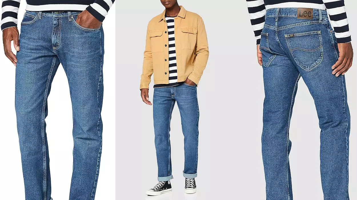 Chollo Pantalones Lee Legendary Slim Jeans para hombre por sólo 38,96€ con envío gratis (-22%)