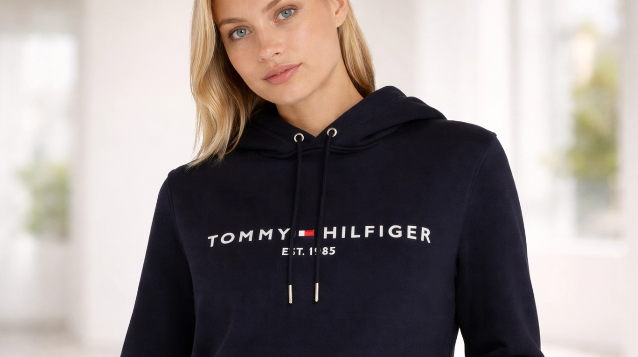 Chollo Sudadera Tommy Hilfiger Heritage con capucha para mujer por sólo 58,45€ con envío gratis (-51%)