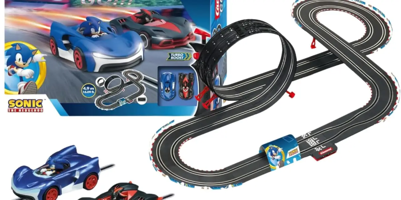 Chollo Circuito de carrera Go Sonic The Hedgehog por sólo 44,99€ con envío gratis (47% de descuento)