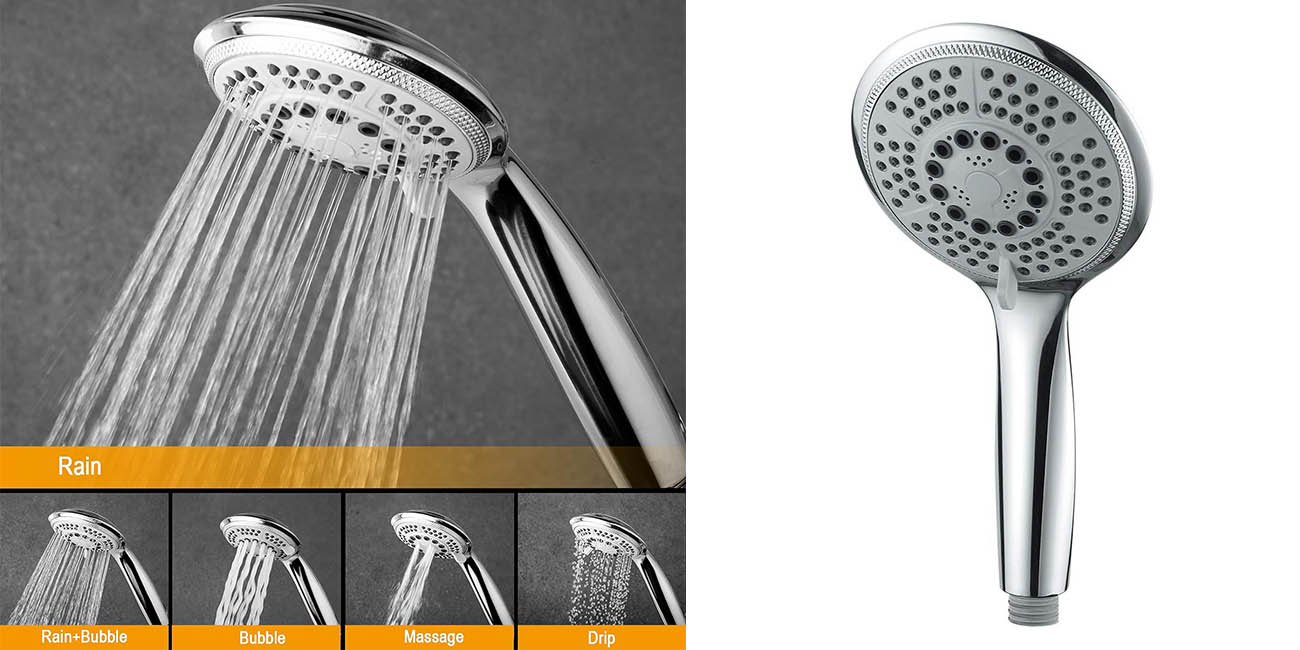 Chollo Alcachofa de ducha Grifema con 5 modos de chorro por sólo 7,51€ (-50%)