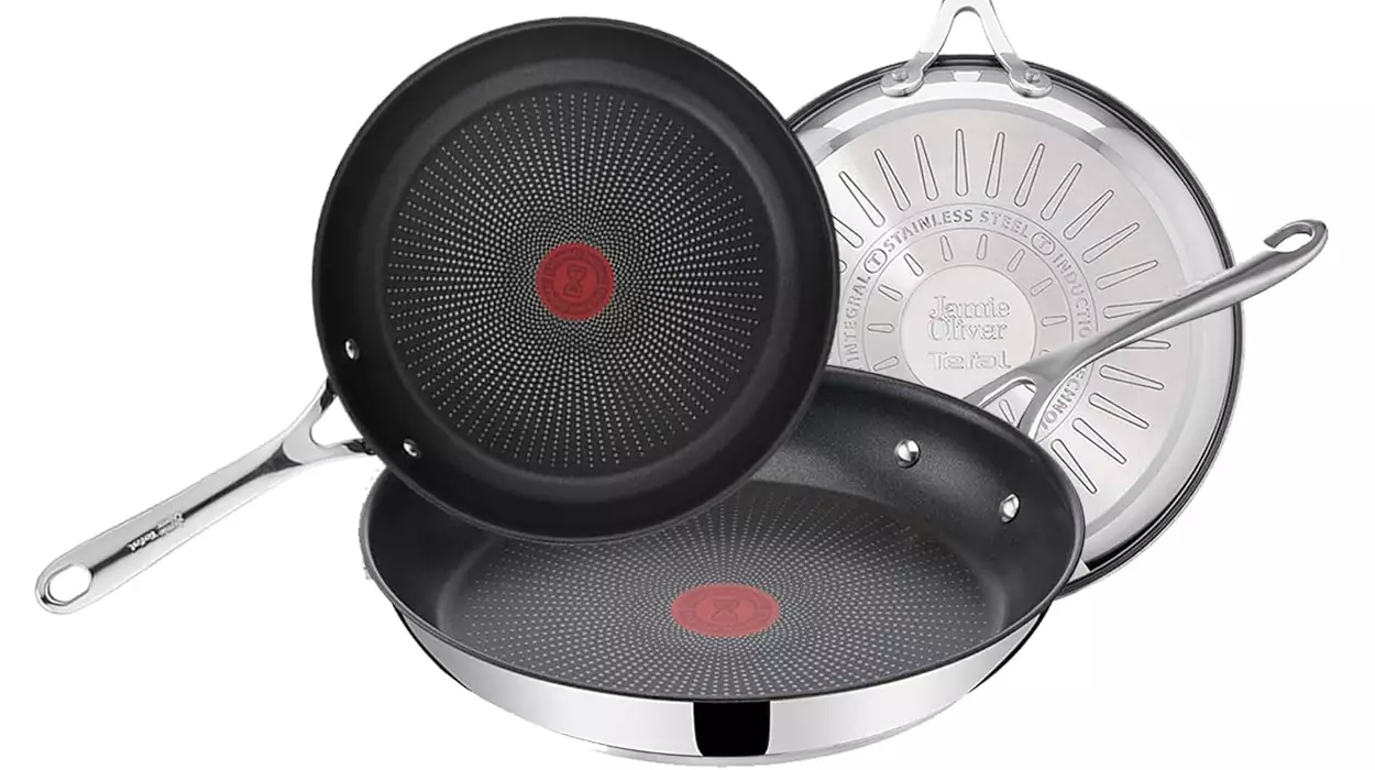 Chollo Pack x 3 Sartenes Tefal Jaimie Oliver de 20, 24 y 28 cm por sólo 69,99€ con envío gratis (-54%)