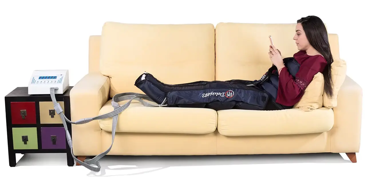 Chollo Maquina de presoterapia completa por sólo 293,79€ con cupón y envío gratis (-41%)