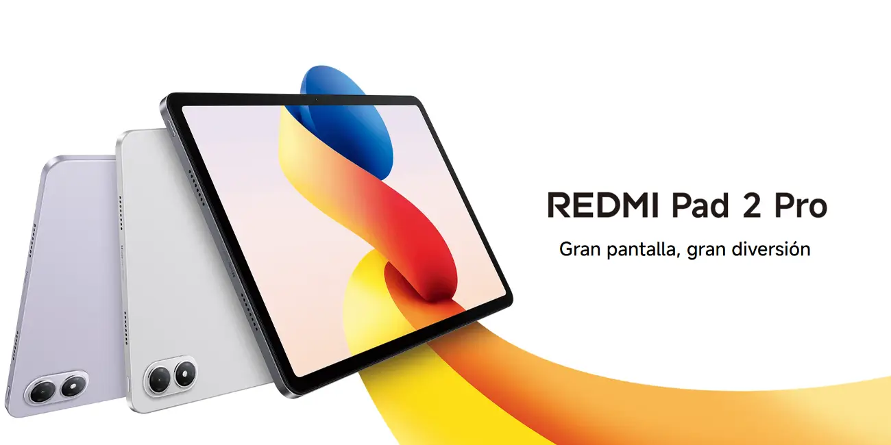 Chollo Tablet Xiaomi Redmi Pad 2 Pro por sólo 177,74€ con cupón y envío gratis (-38%)