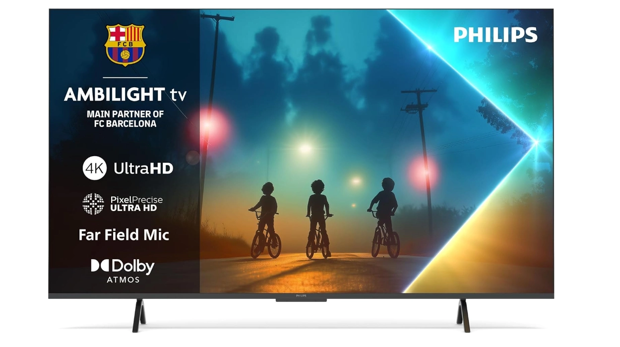 Chollo Smart TV Philips Ambilight 65PUS8200 UHD 4K de 65″ por sólo 409€ con envío gratis (41% de descuento)
