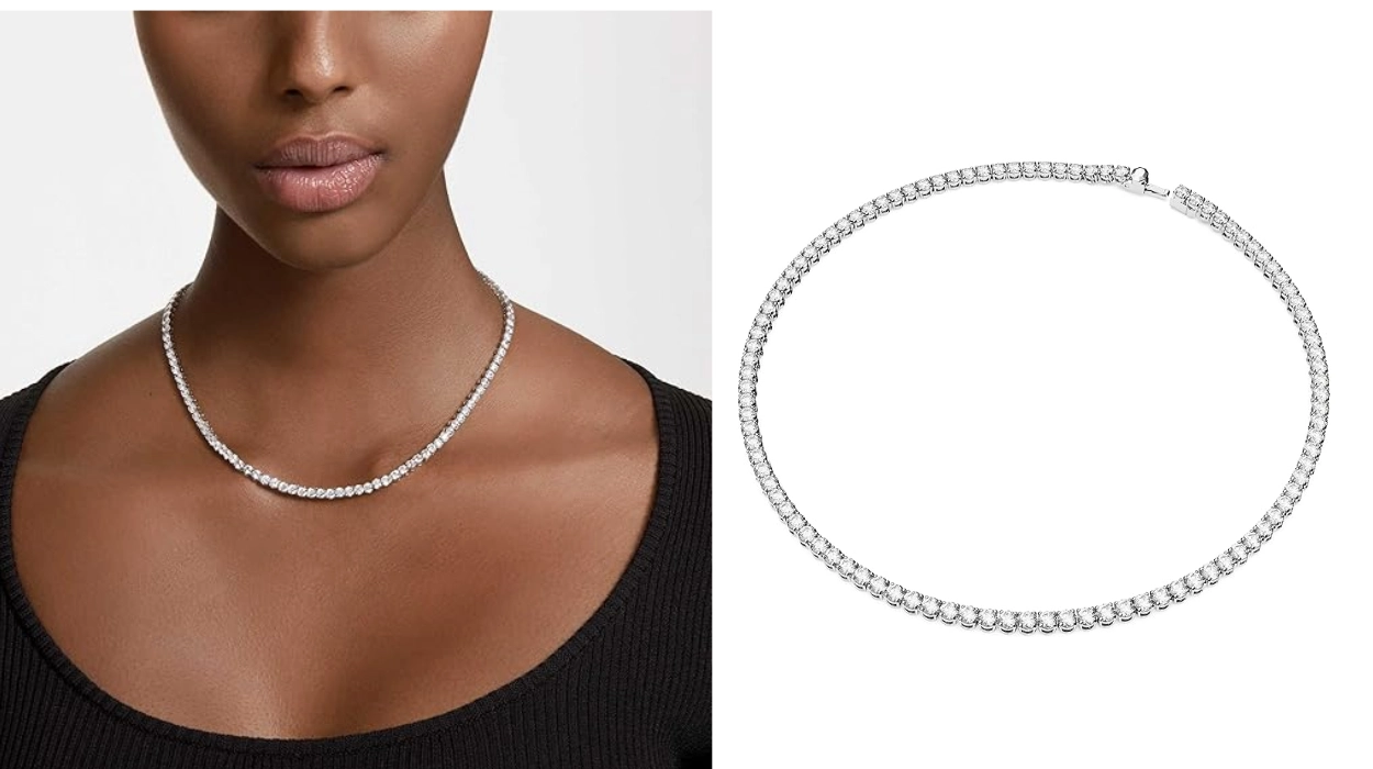 El brillo de Swarovski a tu alcance: Ahorra 100€ en este espectacular collar Matrix Tennis