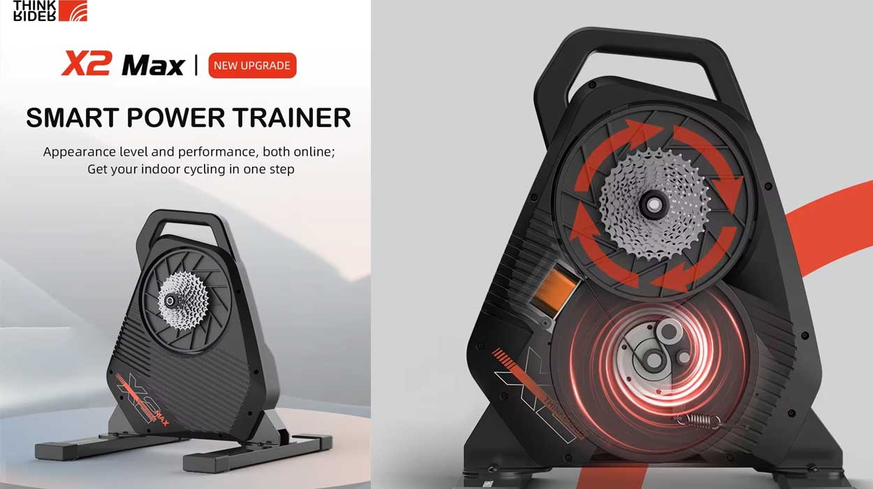 Chollo Rodillo de ciclismo inteligente ThinkRider X2Max por sólo 201,15€ con cupón y envío gratis (-45%)