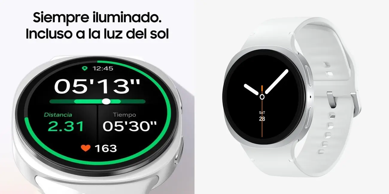Chollo Samsung Galaxy Watch8 de 44 mm por sólo 162,75€ con cupón y envío gratis (-56%)