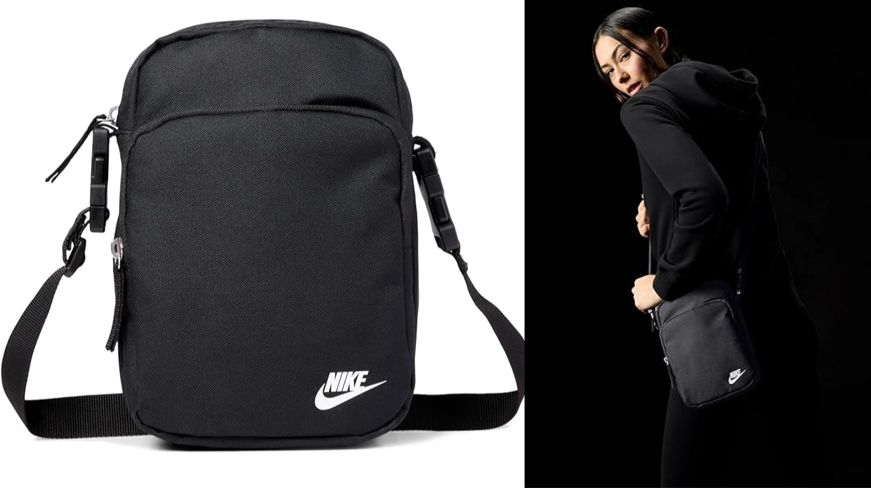 Chollo Bolso bandolera Nike Heritage Crossbody unisex por sólo 18,45€ (26% de descuento)