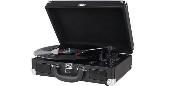 Chollo Tocadiscos Victrola Suitcase con Bluetooth por sólo 30,10€ con cupón y envío gratis (-42%)