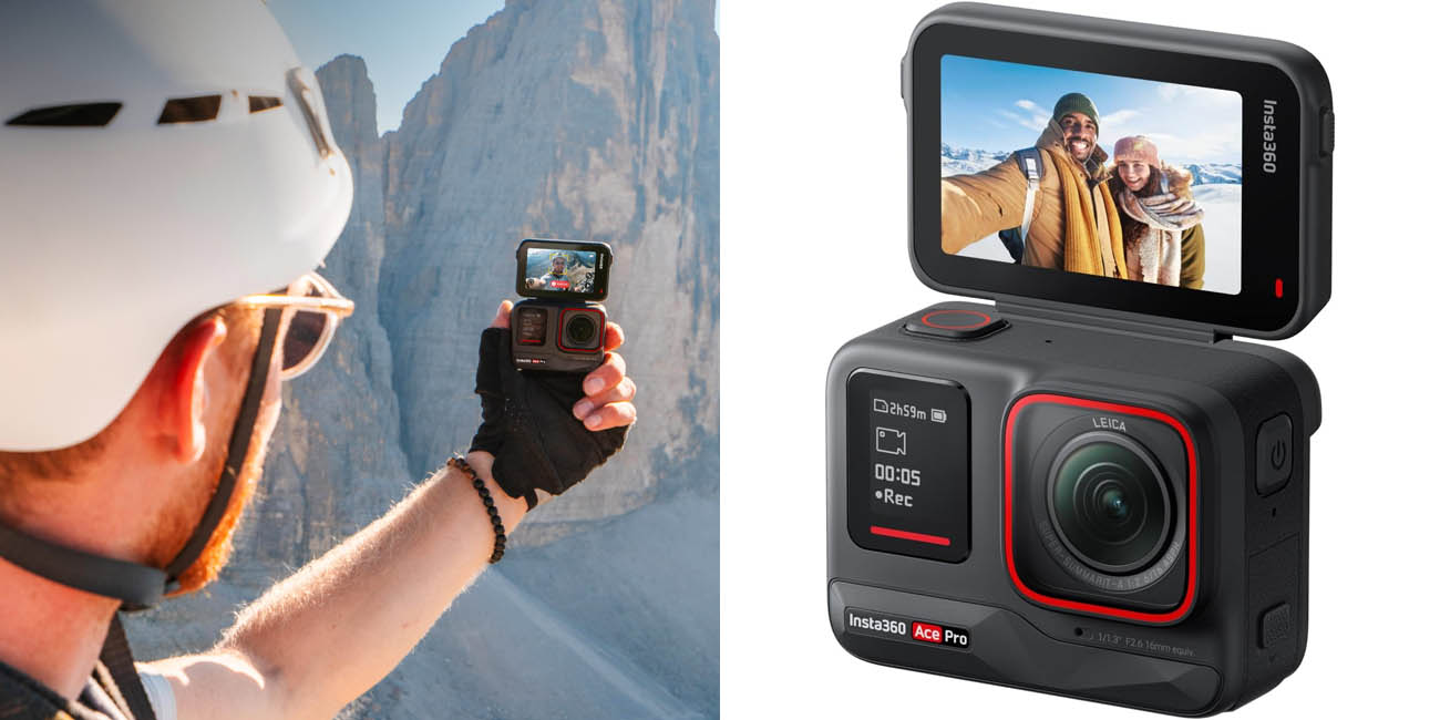 La cámara deportiva Insta360 Ace Pro es tu compañera ideal de aventuras con vídeo 4K por sólo 229€ (-31%)