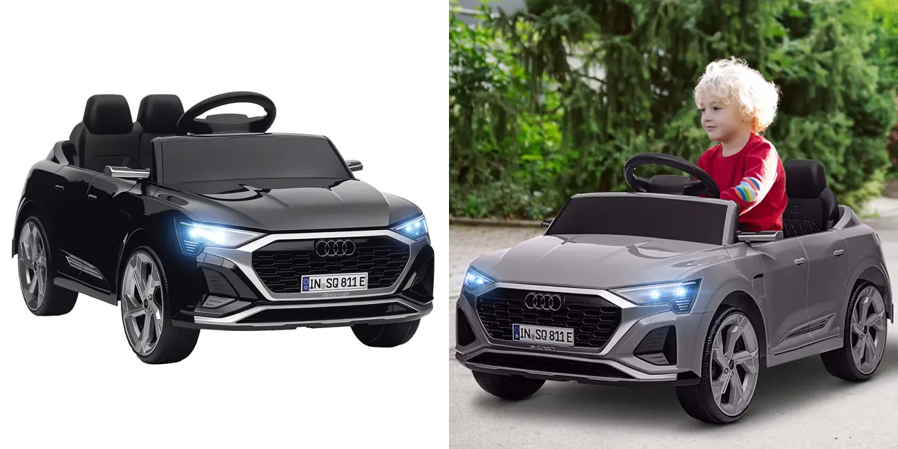 Chollo Coche eléctrico AIYAPLAY Audi Q8 para niños por sólo 97,01€ con envío gratis (-65%)