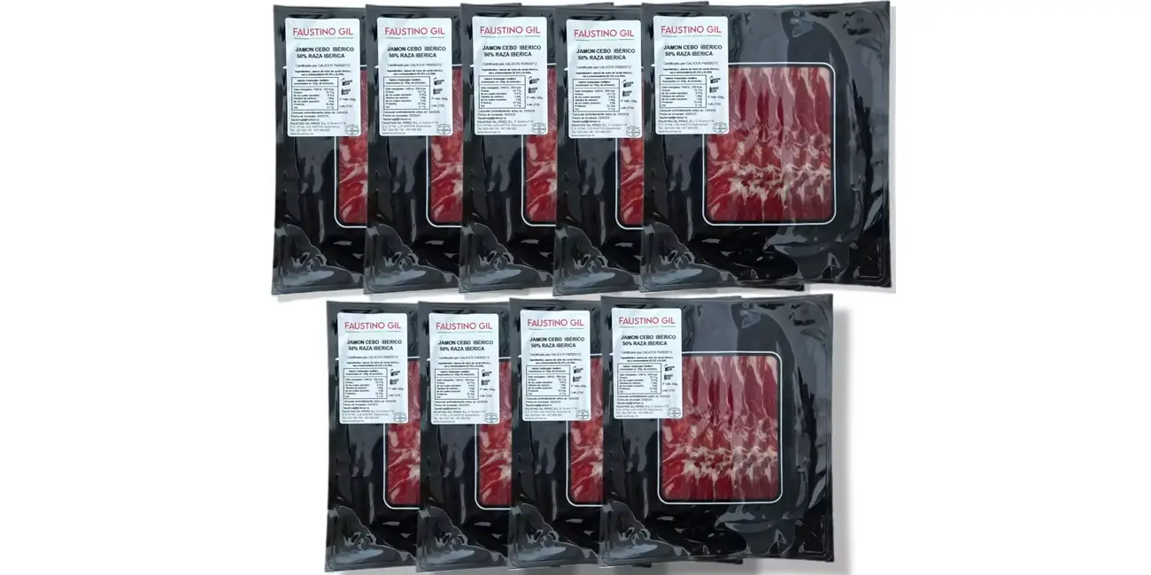 Llévate 900 gramos de este Jamón Ibérico de Cebo Faustino Gil por sólo 32,56€ y envío gratis con cupón (-76%)
