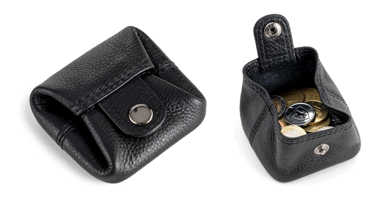 Este es el monedero de piel Berliner que triunfa por su diseño para llevar en el bolsillo: viene con ficha para carrito y cuesta menos de 10€