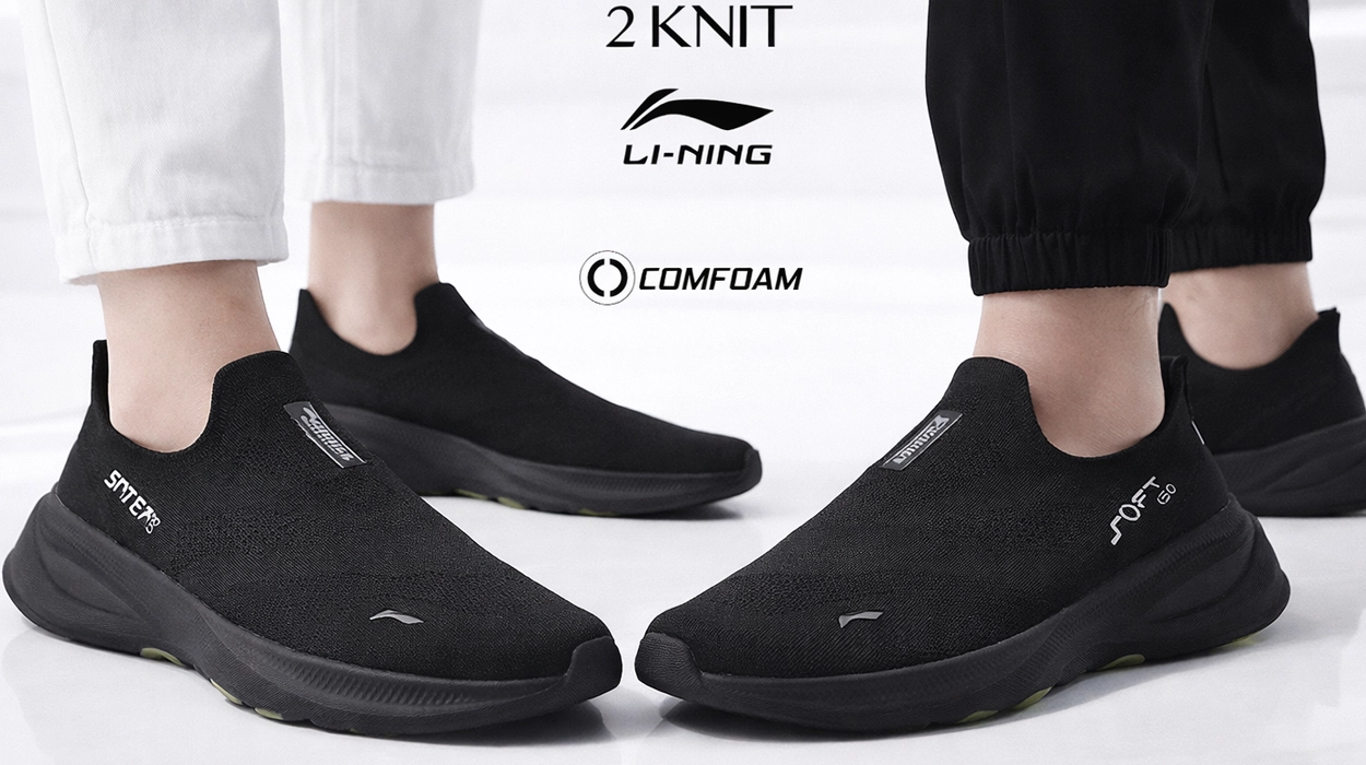Descubre las zapatillas SOFT GO 2 KNIT: El modelo de Li-Ning efecto «Cloud Walking» que todo el mundo está buscando