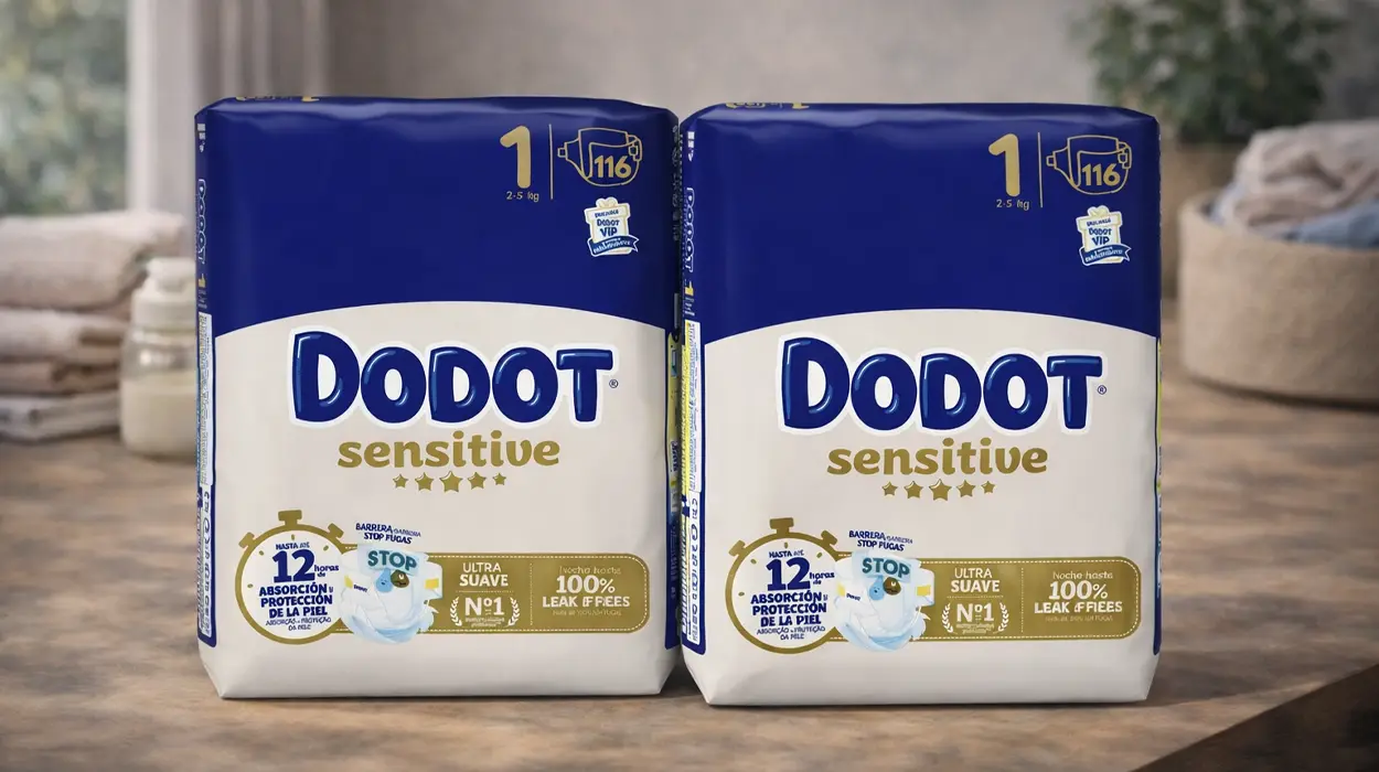 Chollo Pack x116 Pañales Dodot Sensitive Talla 1 por sólo 25,17€ con cupón y envío gratis (-57%)