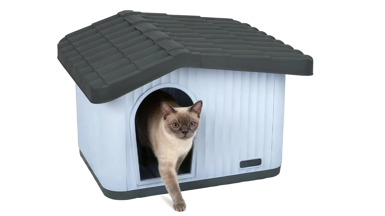Chollo Caseta para gatos Vounot de 60 x 51 x 41 cm por sólo 26,40€ (20% de descuento)