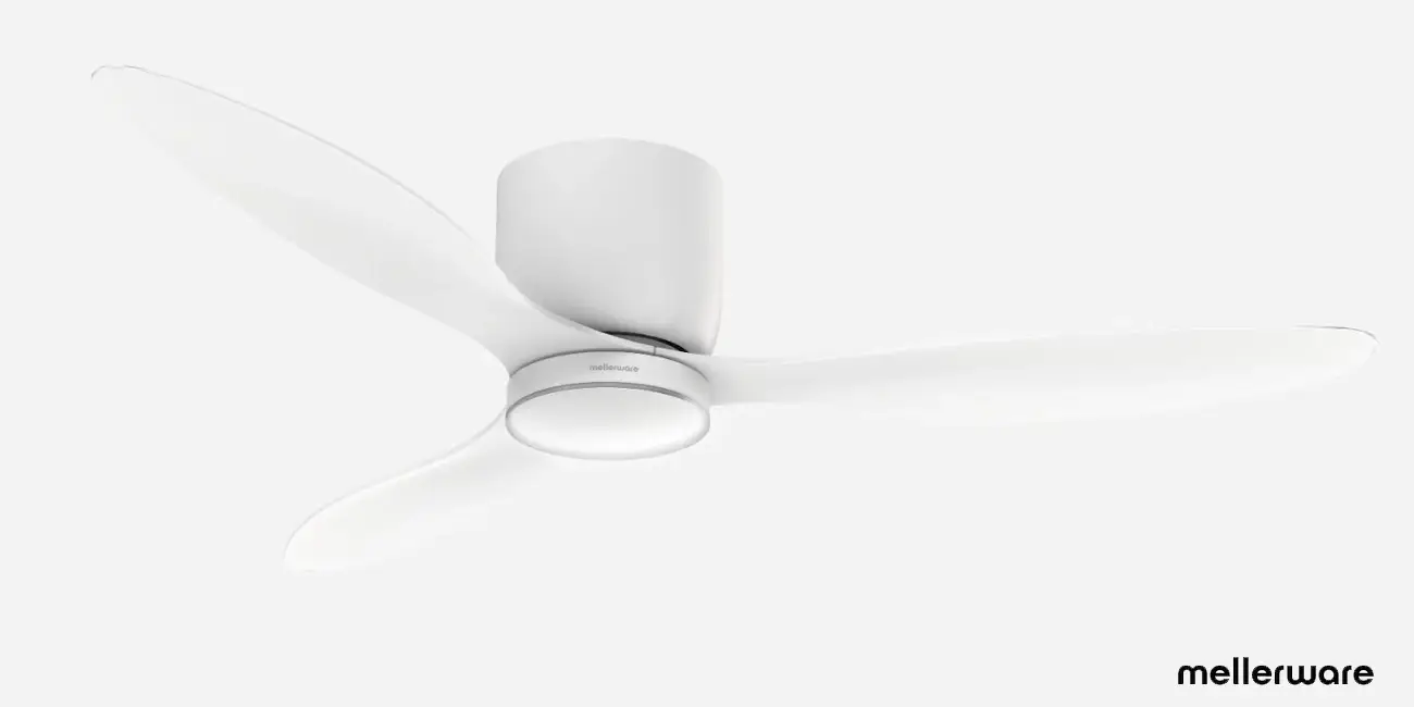 Chollo Ventilador de techo Mellerware Brizy Bright Minimal por sólo 66,38€ con cupón y envío gratis (-56%)