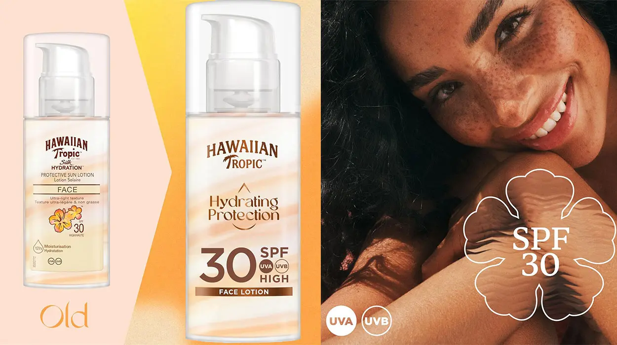 Chollo Loción solar facial Hawaiian Tropic Hydrating Protection SPF 30 por sólo 7,19€ con cupón (-35%)