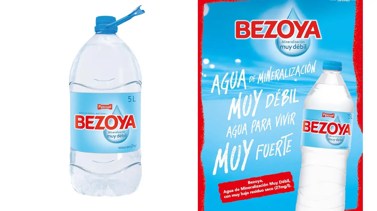 Chollo Pack x3 Garrafas de 5 litros de Agua Mineral Bezoya por sólo 4,38€ con 3×2 (-33%) ¡1,46€ cada una!