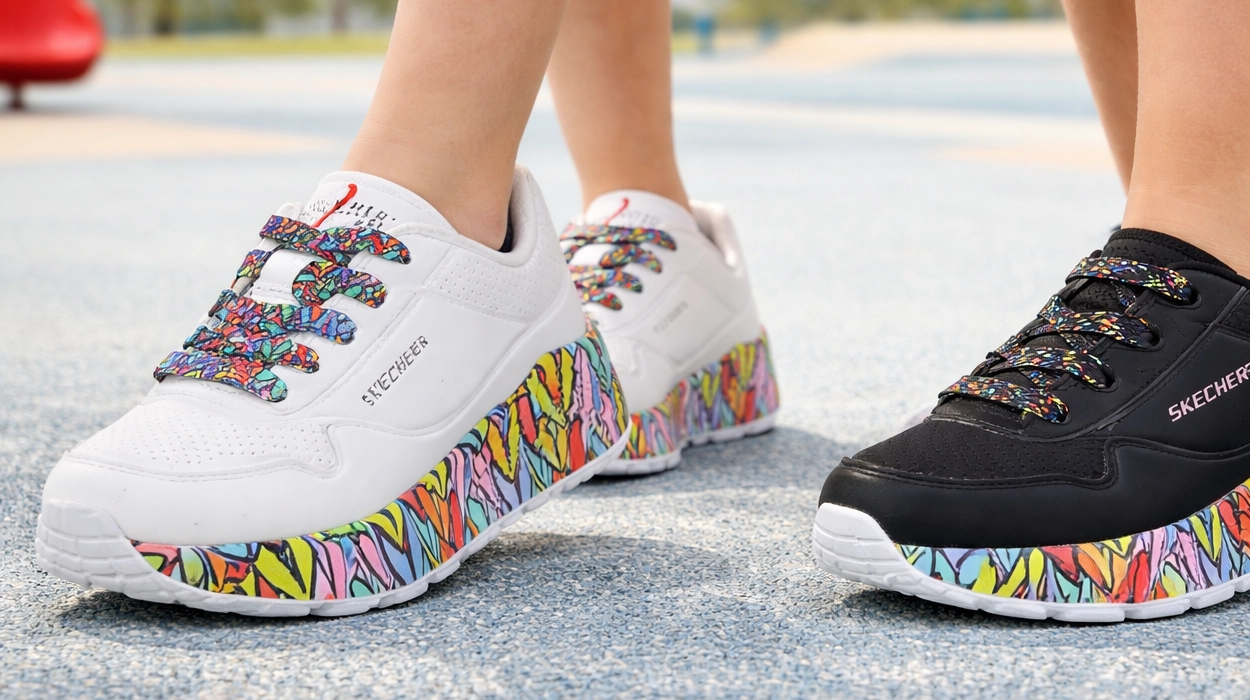 Chollo Zapatillas Skechers Uno Lite Subtle Love para niñas por sólo 32,99€ con envío gratis (49% de descuento)