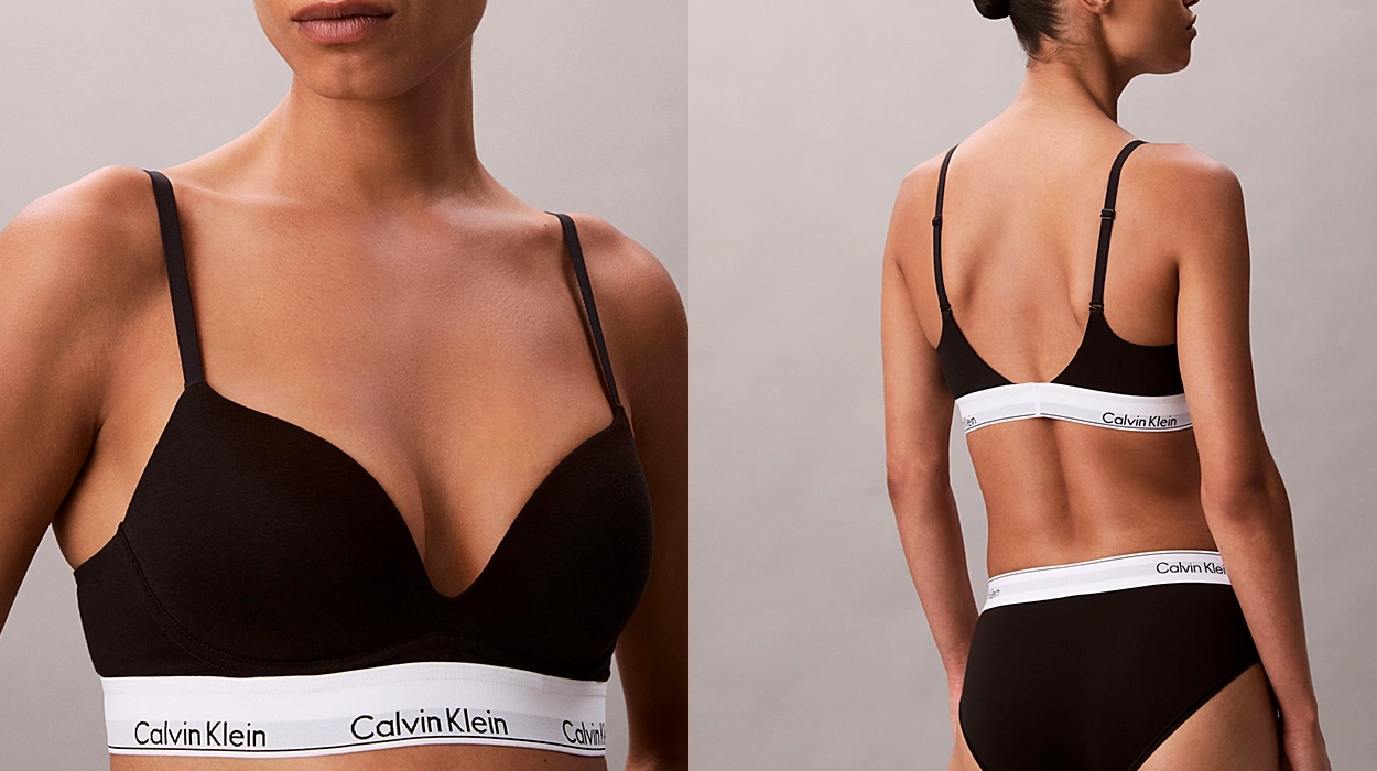 Chollo Sujetador Calvin Klein Icon Cotton Push Up con aros por sólo 24€ (52% de descuento)