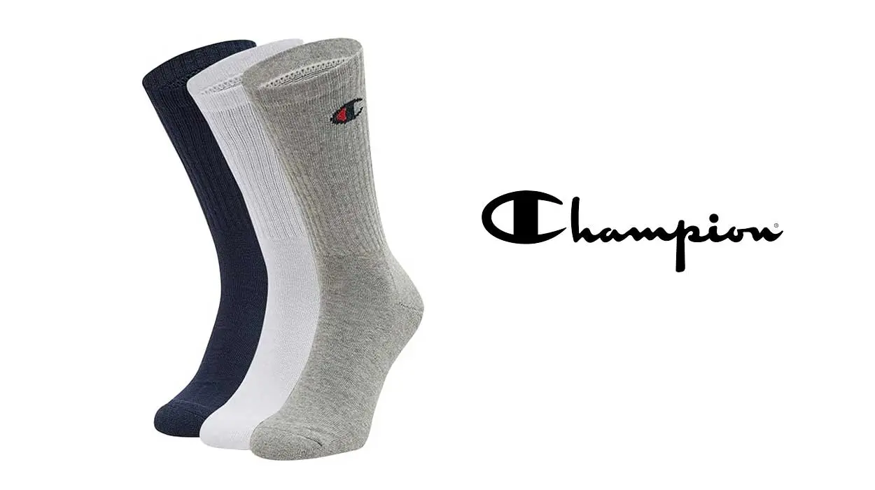 Amazon rebaja a lo loco este pack de calcetines Champion en TODAS las tallas ¡TOP ventas!