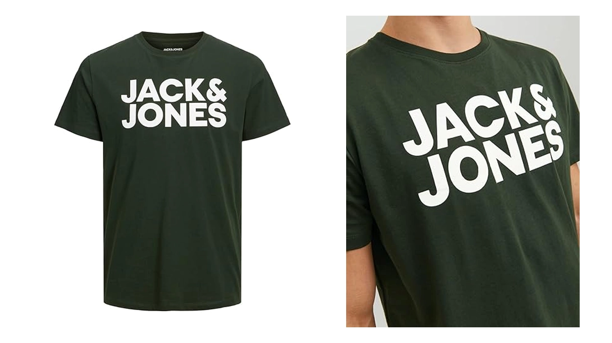 Chollo Camiseta Jack & Jones Logo para hombre por sólo 7,79€ (-40%)