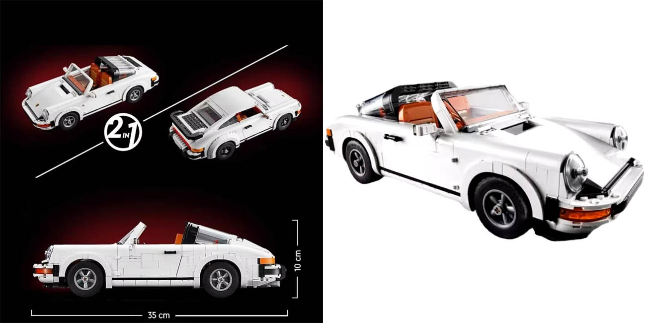 Chollo Set de construcción Porsche 911 con 1.458 piezas por sólo 17,03€ con cupón y envío gratis (-67%)