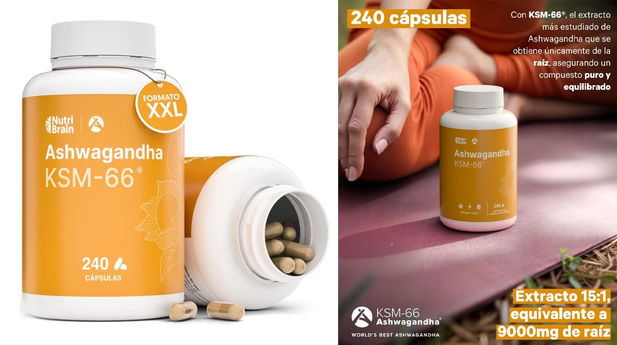 Mejora tu energía, vitalidad y resitencia con este suplemento de Ashwagandha KSM-66 9000 mg XXL a un precio fantástico