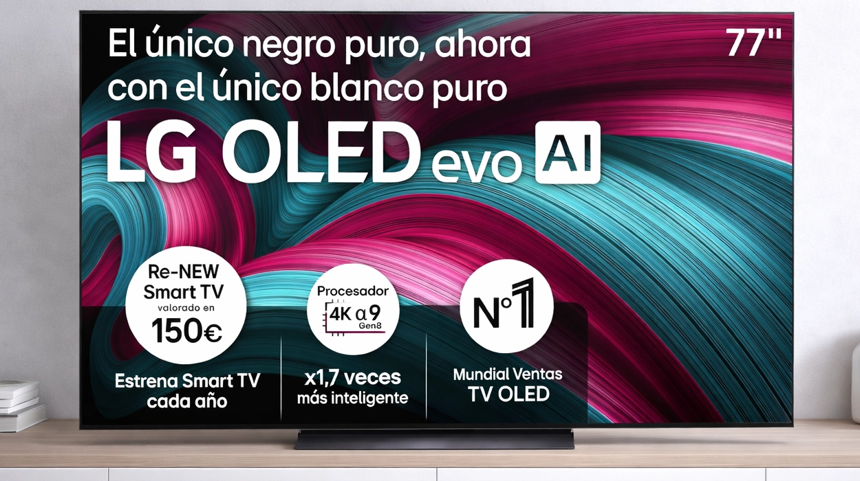 Smart TV LG OLED de 77″, un pantallón espectacular, al mejor precio del mercado en Amazon