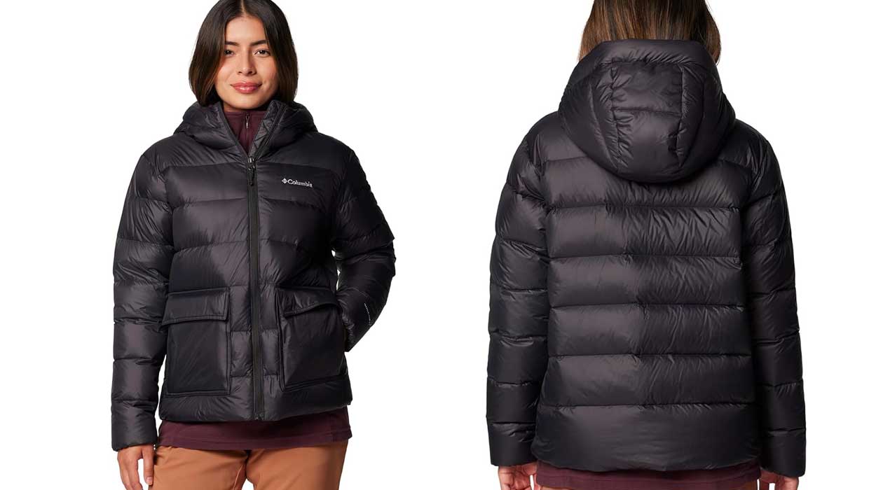 Chollo Chaqueta de plumón Columbia Harmony Falls para mujer por sólo 105,59€ con envío gratis (-47%)