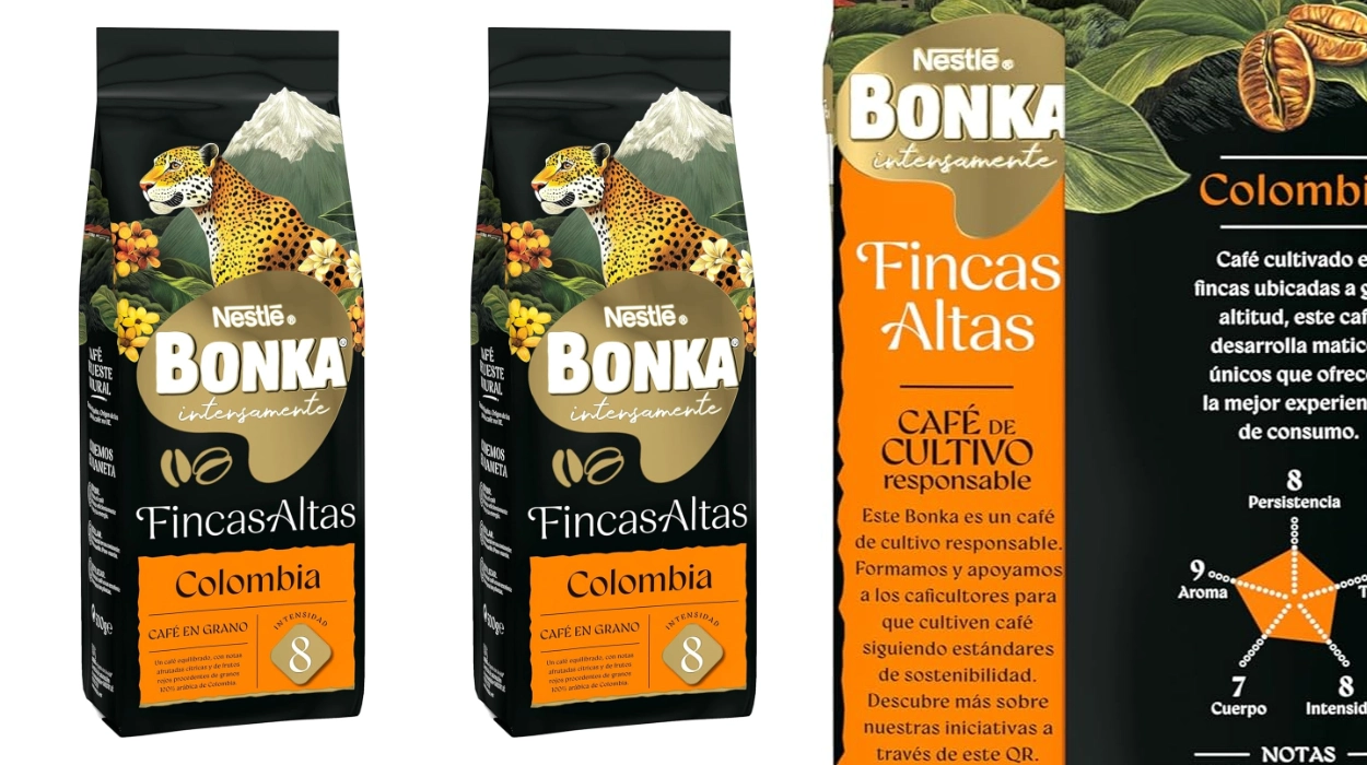 Chollo Pack x2 Café en grano Bonka Colombia de 500 gr por sólo 15,70€ con cupón y envío gratis (-54%) ¡7,85€ cada uno!