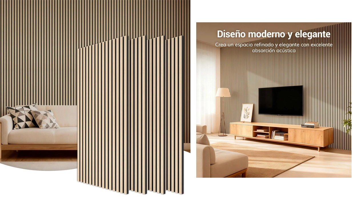Aísla y decora tu hogar con estos paneles acústicos Tonor de 120 x 60 cm: 4 unidades por menos 90€ en Amazon