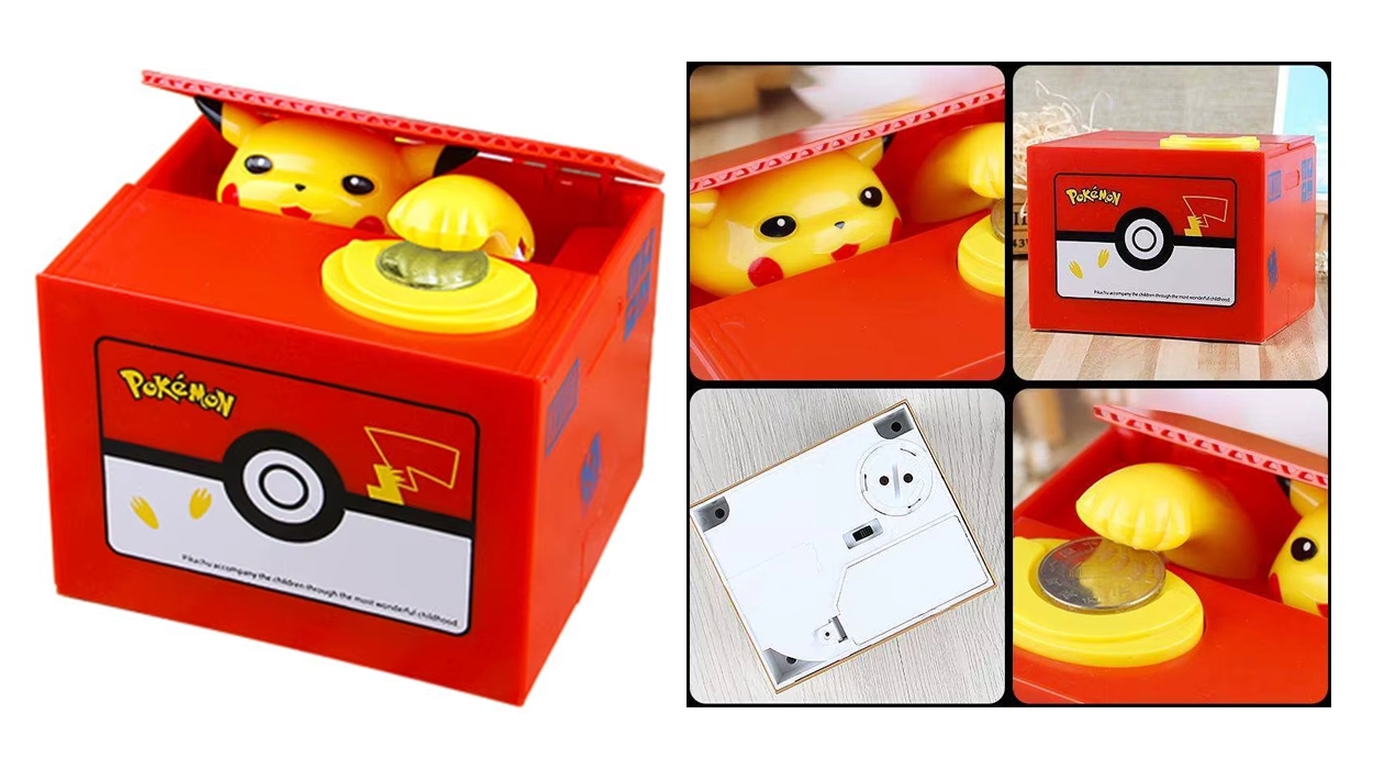 Tus peques ahorrarán encantados con esta hucha electrónica de Pikachu que cuesta menos de 11 euretes