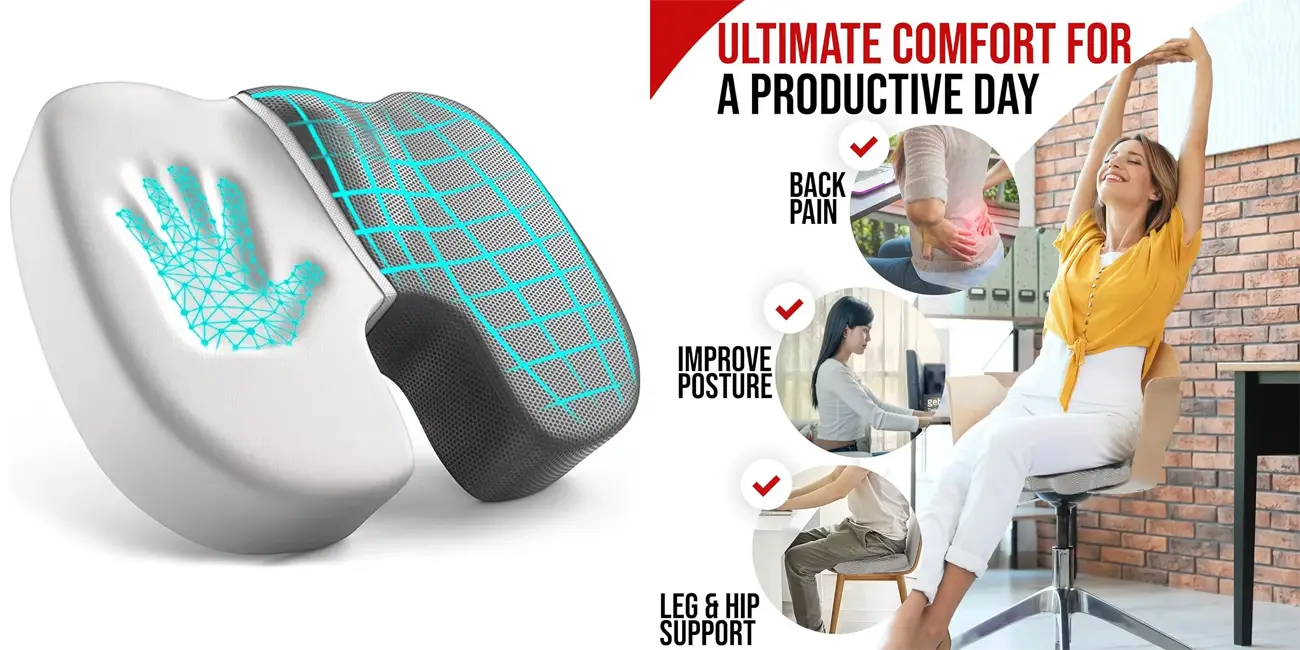 Este cojín ergonómico pensado para largas jornadas frente al ordenador baja a 5,87€ en AliExpress (-58%) ¡Precio mínimo!