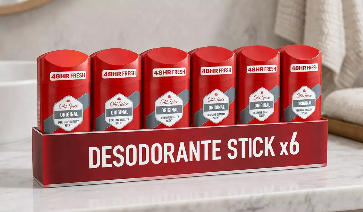 Chollo Pack x6 Desodorante en barra Old Spice Original de 50 ml para hombre por sólo 11,85€ (-45%) ¡1,98€ la unidad!