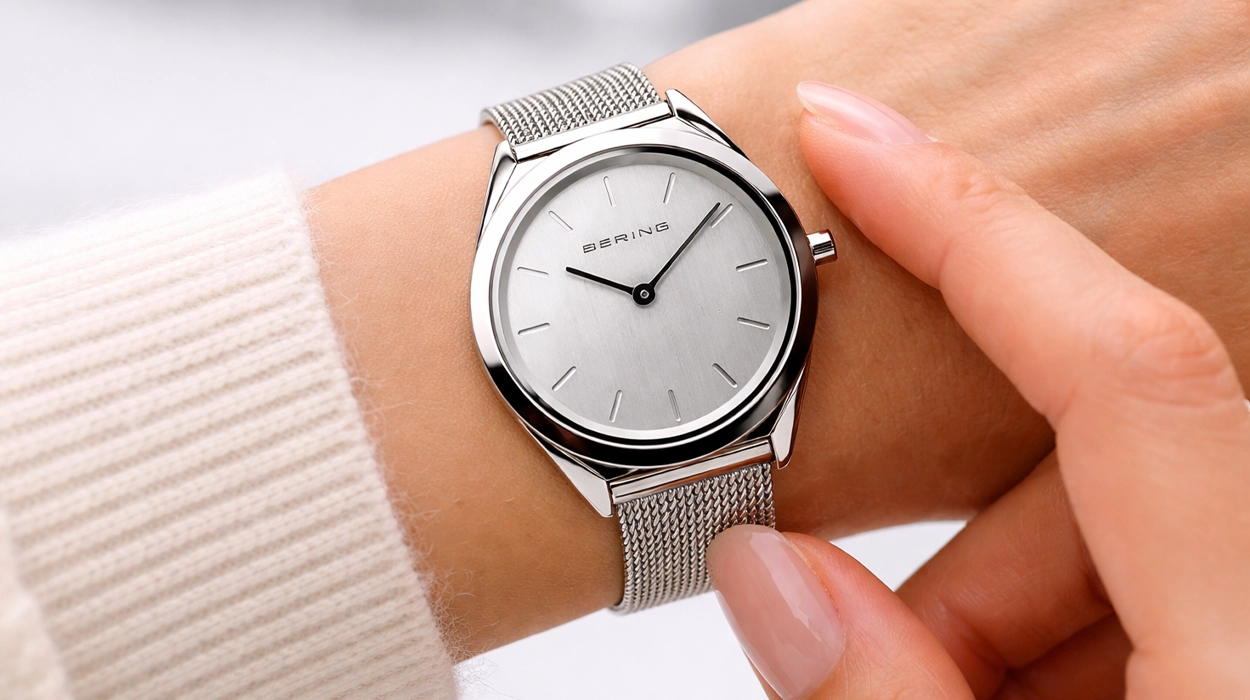 Atención a la rebaja de este exclusivo reloj Bering ultra slim para mujer: 56% de descuento en un modelo TOP