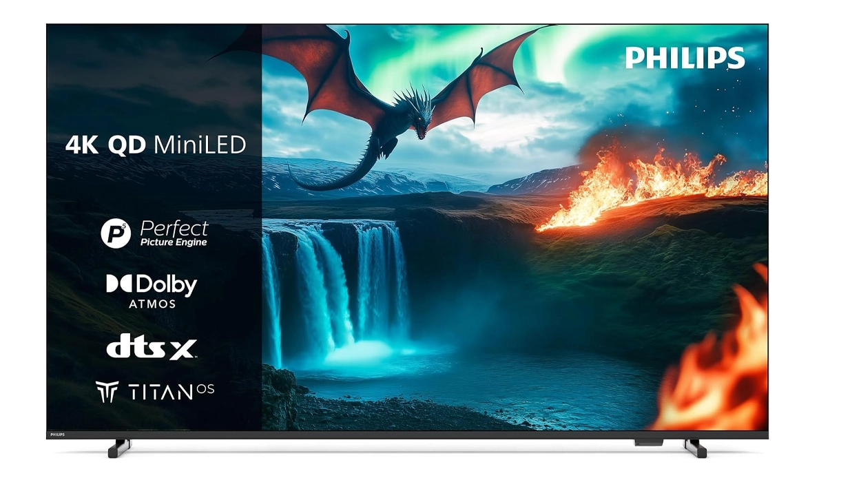 Chollo Smart TV Philips 55MLED820 Mini LED UHD 4K de 55″ por sólo 399€ con envío gratis (43% de descuento)