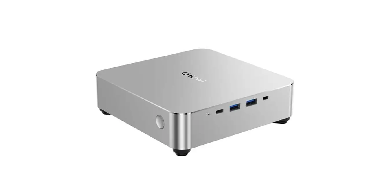 Chollo Mini PC CHUWI AuBox (AMD R7 8745HS, 16 GB, SSD 512 GB, W11) por sólo 357,15€ y envío gratis con cupón (-49%)
