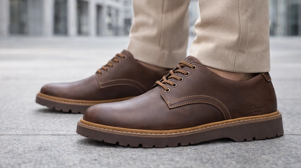 Chollo Zapatos Clarks Weltridge Low para hombre por sólo 45€ con envío gratis (50% de descuento)