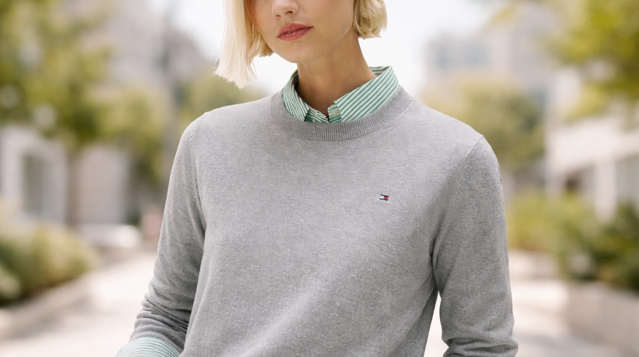 Chollo Jersey Tommy Hilfiger Fine de algodón orgánico para mujer por sólo 49€ con envío gratis (51% de descuento)