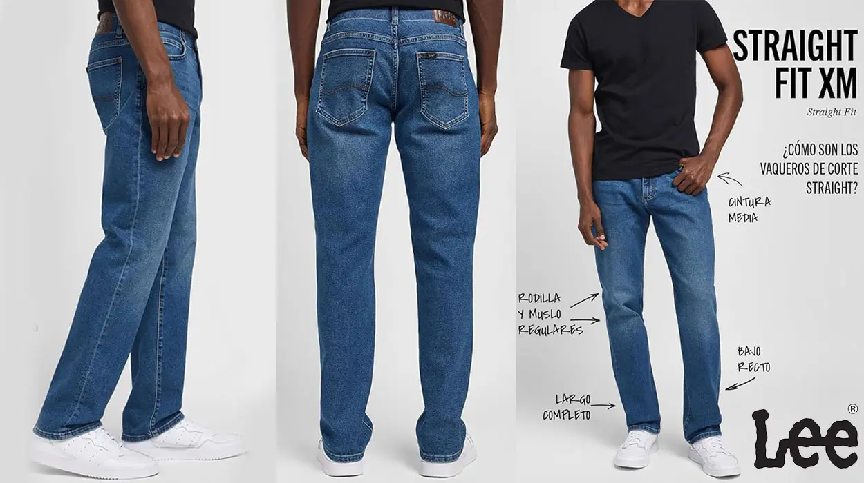 Estos vaqueros Lee Straight Fit XM que te durarán años están a mitad de precio en Amazon