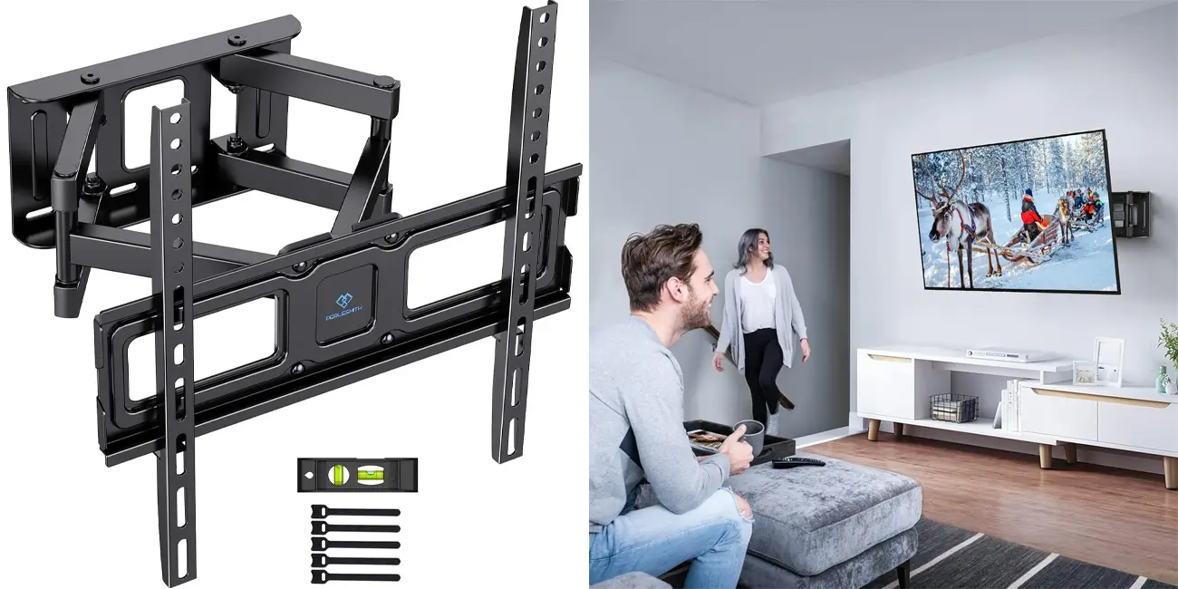 Chollo Soporte para pared PERLESMITH para TV de 26″ a 70″ por sólo 21,42€ (-52%)