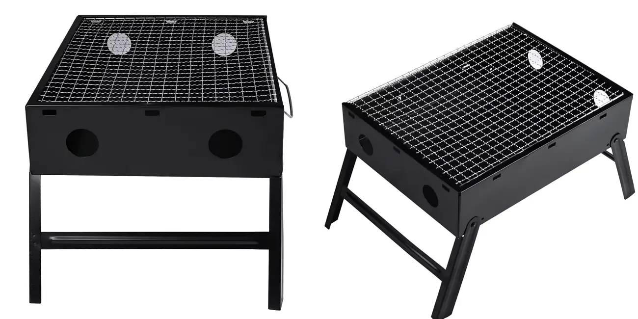 Chollo Barbacoa plegable T-Lovendo para llevártela a cualquier parte por sólo 11,82€ con envío gratis (-26%)