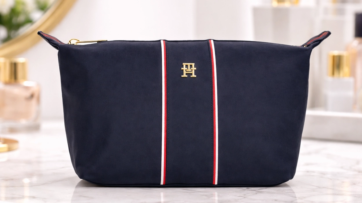 Chollo Neceser Tommy Hilfiger Icon con monograma para mujer por sólo 29,95€ con envío gratis (50% de descuento)