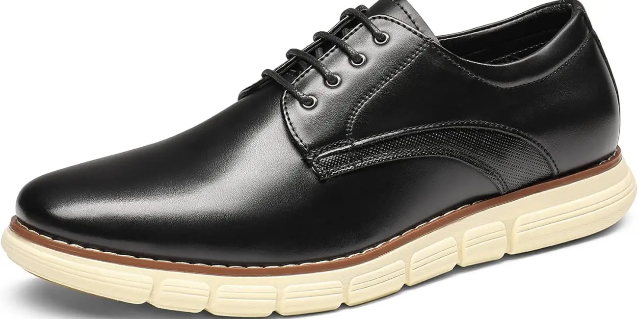Chollo Zapatos Bruno Marc Oxfords Clásico Derby para hombre por sólo 19,99€ (54% de descuento)