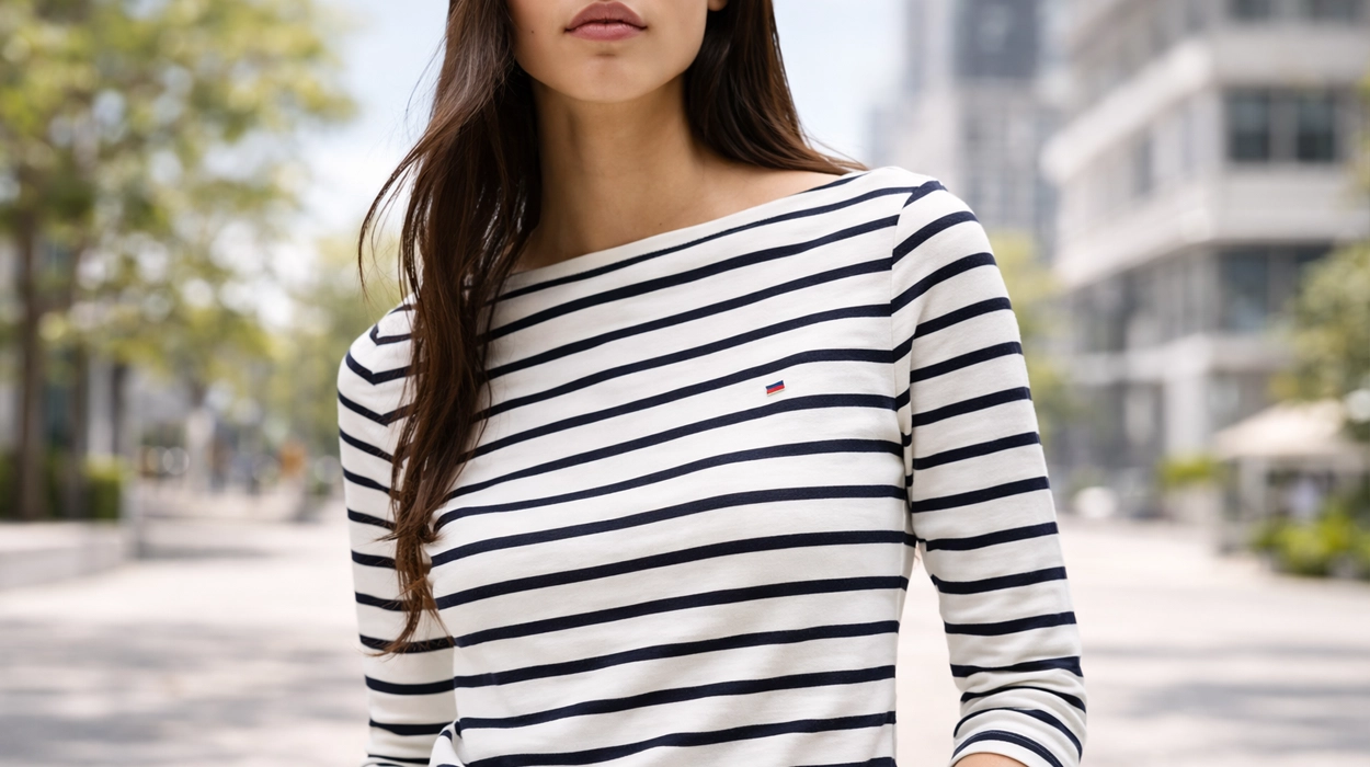 Chollo Camiseta de manga larga Tommy Hilfiger de cuello barco para mujer por sólo 29€ con envío gratis (52% de descuento)
